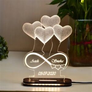 heart infinity Lamp